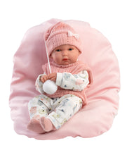 Load image into Gallery viewer, Llorens 13.8&quot; Anatomically-Correct Newborn Doll Reese with Cushion
