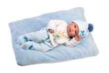 Load image into Gallery viewer, Llorens 13.8" Anatomically-Correct Newborn Doll Lucas with Cushion