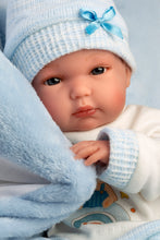 Load image into Gallery viewer, Llorens 13.8" Anatomically-Correct Newborn Doll Lucas with Cushion