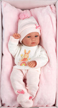 Load image into Gallery viewer, Llorens 13.8" Anatomically-Correct Newborn Doll Lucille with Cushion