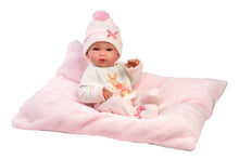 Load image into Gallery viewer, Llorens 13.8" Anatomically-Correct Newborn Doll Lucille with Cushion