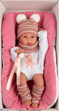 Load image into Gallery viewer, Llorens 13.8" Anatomically-Correct Newborn Doll Skye with Cushion