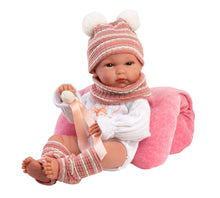 Load image into Gallery viewer, Llorens 13.8" Anatomically-Correct Newborn Doll Skye with Cushion