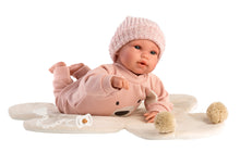 Load image into Gallery viewer, Llorens 14.2&quot; Articulated Crying Newborn Doll Claudia with Bear Blanket