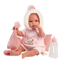 Load image into Gallery viewer, Llorens 15" Soft Body Newborn Doll Olivia with Blanket
