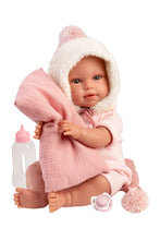 Load image into Gallery viewer, Llorens 15" Soft Body Newborn Doll Olivia with Blanket