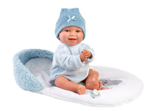 Load image into Gallery viewer, Llorens 15" Soft Body Newborn Doll Wyatt with Sleeping Bag