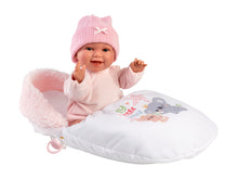 Load image into Gallery viewer, Llorens 15" Soft Body Newborn Doll Willa with Sleeping Bag