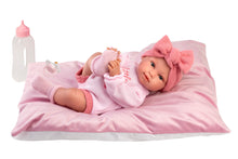 Load image into Gallery viewer, Llorens 15" Soft Body Newborn Doll Carmen with Cushion