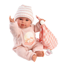 Load image into Gallery viewer, Llorens 15" Soft Body Newborn Doll Darla with Blanket