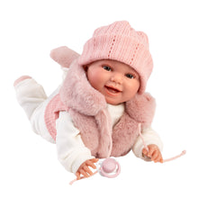 Load image into Gallery viewer, Llorens 15" Soft Body Laughing Newborn Doll Ginger