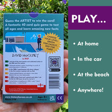 Load image into Gallery viewer, History Heroes Artists Card Game