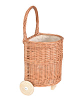 Load image into Gallery viewer, Egmont Toys Wicker Caddy with Natural Fabric