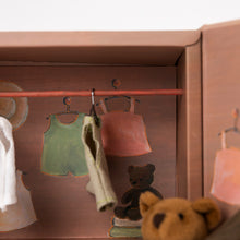 Load image into Gallery viewer, Egmont Toys Wooden Wardrobe with Bear