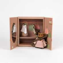 Load image into Gallery viewer, Egmont Toys Wooden Wardrobe with Bear
