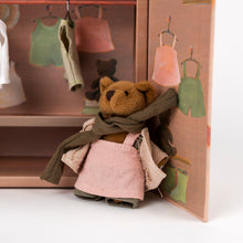 Load image into Gallery viewer, Egmont Toys Wooden Wardrobe with Bear