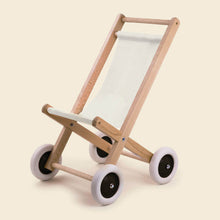 Load image into Gallery viewer, Egmont Toys Wooden Stroller with Natural Fabric