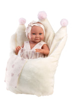 Load image into Gallery viewer, Llorens 15.7&quot; Anatomically-Correct Newborn Doll Maria with Sleeping Bag