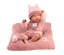 Load image into Gallery viewer, Llorens 15.7&quot; Anatomically-Correct Newborn Doll Kimberly with Cushion