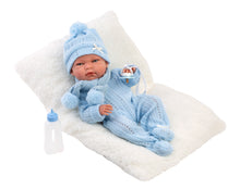 Load image into Gallery viewer, Llorens 15.7" Anatomically-Correct Newborn Doll Jacob with Cushion