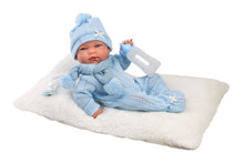 Load image into Gallery viewer, Llorens 15.7" Anatomically-Correct Newborn Doll Jacob with Cushion