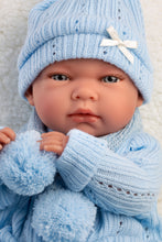 Load image into Gallery viewer, Llorens 15.7" Anatomically-Correct Newborn Doll Jacob with Cushion
