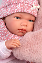 Load image into Gallery viewer, Llorens 15.7" Anatomically-Correct Newborn Doll Madeline with Sleeping Bag