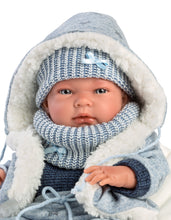 Load image into Gallery viewer, Llorens 15.7&quot; Anatomically-Correct Newborn Doll Christopher with Cushion
