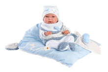 Load image into Gallery viewer, Llorens 15.7&quot; Anatomically-Correct Newborn Doll Andrew with Cushion