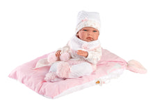 Load image into Gallery viewer, Llorens 15.7&quot; Anatomically-Correct Newborn Doll Adeline with Cushion