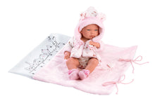 Load image into Gallery viewer, Llorens 15.7&quot; Anatomically-Correct Newborn Doll Bonnie with Bath Changer