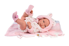 Load image into Gallery viewer, Llorens 15.7&quot; Anatomically-Correct Newborn Doll Bonnie with Bath Changer