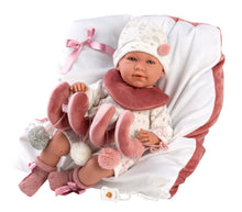 Load image into Gallery viewer, Llorens 16.5&quot; Articulated Newborn Alondra with Activity Cushion