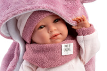 Load image into Gallery viewer, Llorens 16.5&quot; Articulated Newborn Doll Marta with Sleeping Bag
