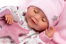 Load image into Gallery viewer, Llorens 16.5&quot; Articulated Newborn Doll Dakota with Cushion