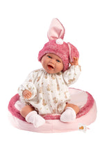 Load image into Gallery viewer, Llorens 16.5&quot; Articulated Newborn Doll Jaimie with Cushion