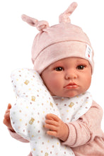 Load image into Gallery viewer, Llorens 17.7&quot; Articulated Newborn Doll Marisol with Pillow