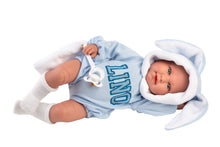 Load image into Gallery viewer, Llorens 17.7" Crying Soft Body Newborn Doll Alberto