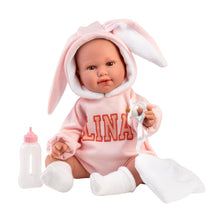 Load image into Gallery viewer, Llorens 17.7" Crying Soft Body Newborn Doll Adriana