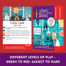 Load image into Gallery viewer, History Heroes Scientists Card Game