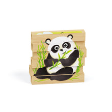 Load image into Gallery viewer, Quercetti Four Puzzle Endangered Animals Play Bio