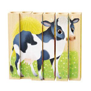 Quercetti Four Puzzle Farm Animals Play Bio