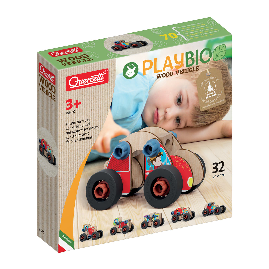 Quercetti Wood Vehicle Play Bio