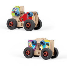 Load image into Gallery viewer, Quercetti Wood Vehicle Play Bio