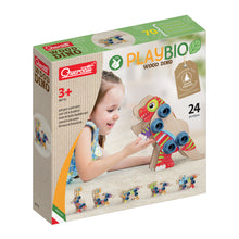 Load image into Gallery viewer, Quercetti Wood Dino Play Bio