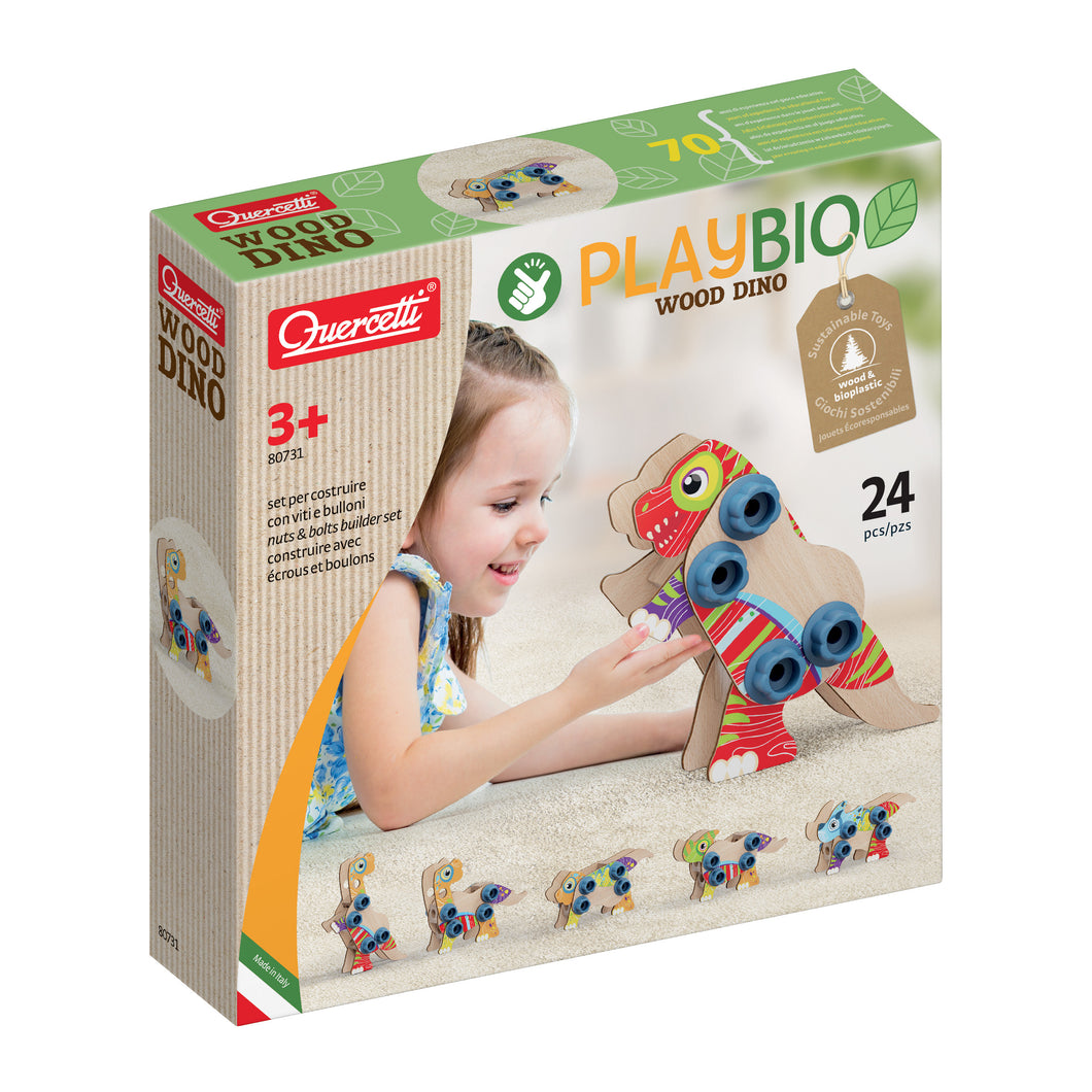 Quercetti Wood Dino Play Bio