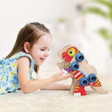 Load image into Gallery viewer, Quercetti Wood Dino Play Bio