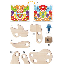 Load image into Gallery viewer, Quercetti Wood Dino Play Bio