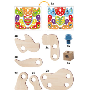 Quercetti Wood Dino Play Bio
