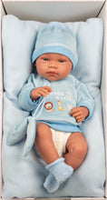 Load image into Gallery viewer, Llorens 16.9" Anatomically-Correct Newborn Doll Evan with Cushion